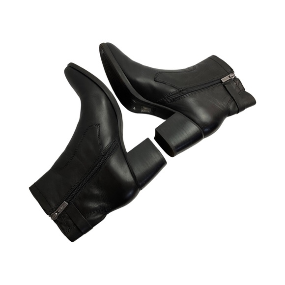 Aetrex Black Comfort Bootie Size 8 - 8.5 - Picture 7 of 9